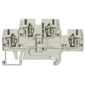 Wieland WKFN Series DIN Rail Terminal Block Grey, 2.5mm², 2-Level, Spring Clamp, 500V, 24A 56.703.7055.0