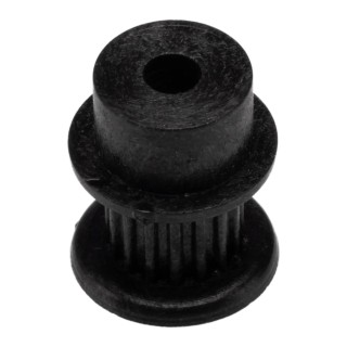 RS PRO Timing Belt Pulley Glass Filled Polycarbonate 6 mm Acceptable Belt Width 2 mm Pitch 16 Tooth PP16MXL025M