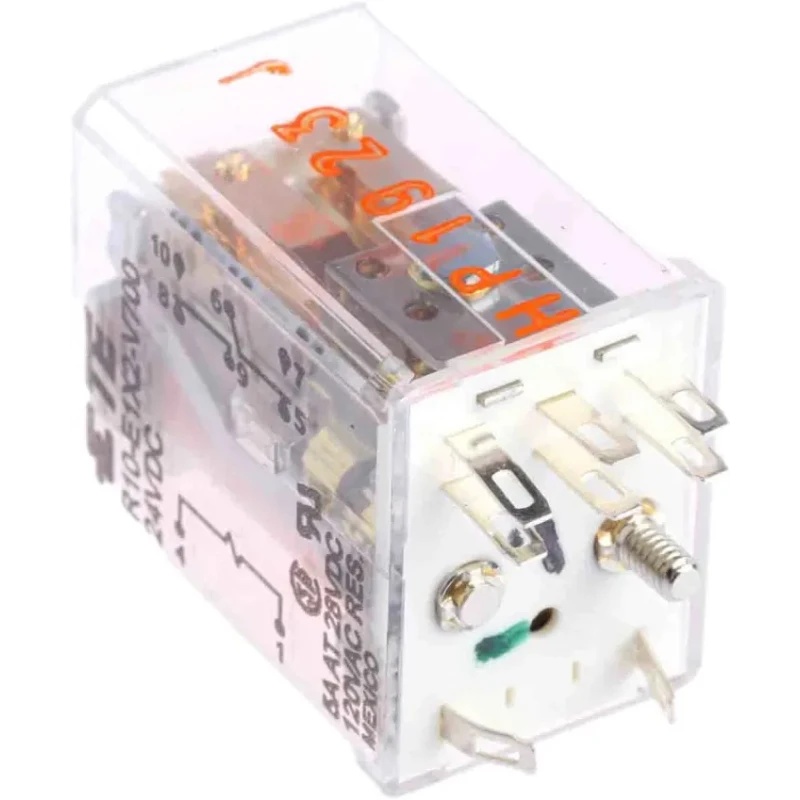 TE Connectivity Power Relay 24V dc Coil 5A Switching Current DPDT R10-E1X2-V700