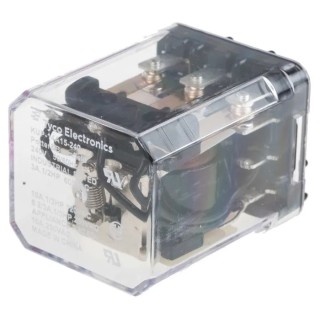 TE Connectivity Power Relay 240V AC Coil 10A Switching Current 3PDT KUP-14A15-240