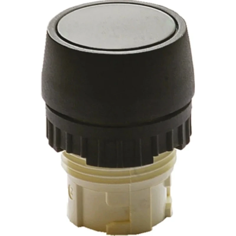 RS PRO Push Button Switch Round Actuator IP66 IP67 Black 784-0066