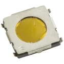 Wurth Elektronik Yellow Tactile Switch SPST 20mA 15 V dc Surface Mount 431153008826