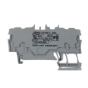 WAGO TOPJOB S 2000 Series Feed Through Terminal Block Grey 1-Level Cage Clamp 1mm² 800V 13.5A IECEx/ATEX 2000-1401