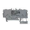 WAGO TOPJOB S 2000 Series Feed Through Terminal Block Grey 1-Level Cage Clamp 1mm² 800V 13.5A IECEx/ATEX 2000-1401