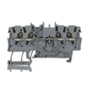 WAGO TOPJOB S 2000 Series Feed Through Terminal Block Grey 1-Level Cage Clamp 1mm² 800V 13.5A IECEx/ATEX 2000-1401