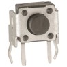 Alps Electric White Tactile Switch 0.6 mm Actuator SPST 50mA 12 V DC Through Hole 431256031716