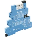 Finder 39 Series Interface Relay DIN Rail Mount 12V AC/DC Coil SPDT Contact 6A Switching Current 250V AC 39.31.0.012.0060