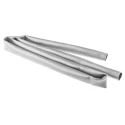 TE Connectivity Heat Shrink Tubing Grey Silicone Rubber 15mm Sleeve Diameter 1m Length 1.7:1 Shrink Ratio SRFR-15/9-8-1M