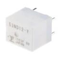 Fujitsu PCB Automotive Relay 12V Coil Voltage 600mW Power 30A Switching Current SPST FBR53ND12-Y