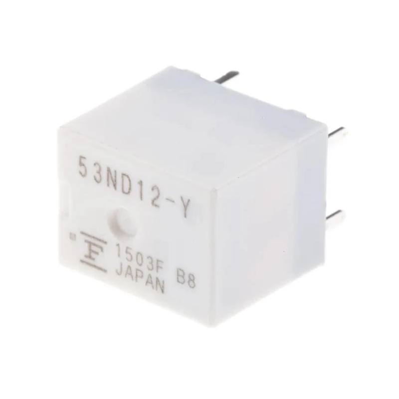 Fujitsu PCB Automotive Relay 12V Coil Voltage 600mW Power 30A Switching Current SPST FBR53ND12-Y