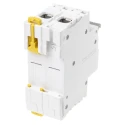 Schneider Electric 2-Pole DIN Rail Isolator Switch, 1 Phase, 240V AC, 125A, IP20 Rated, Grey Handle A9S65292