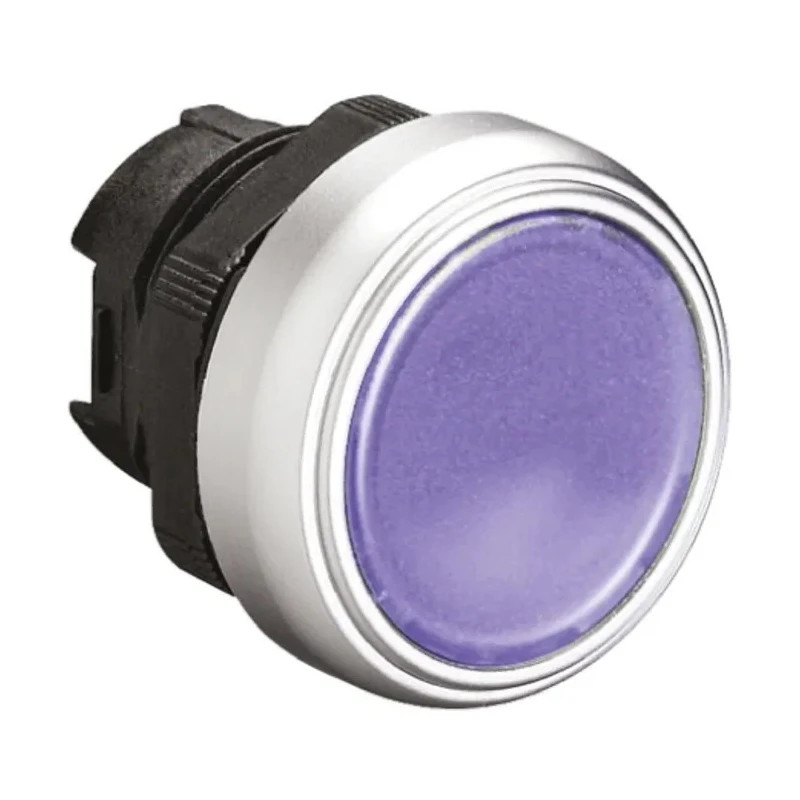 Lovato Electric Platinum Series Blue Spring Return Push Button Head 22 mm Cutout IP66 IP67 IP69K LPCBL106