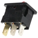RS PRO Illuminated SPST On-Off On-Off Rocker Switch Panel, Aluminium Housing, 13A, IP66, Red Actuator 793-2468