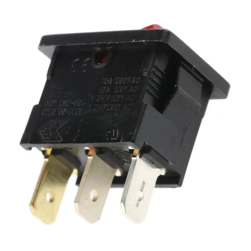 RS PRO Illuminated SPST On-Off On-Off Rocker Switch Panel, Aluminium Housing, 13A, IP66, Red Actuator 793-2468