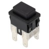 RS PRO Push Button Switch Latching Panel Mount DPDT Flat Actuator 13 mm Cutout IP67 250V AC 16A 793-2544