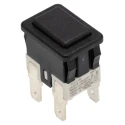 RS PRO Push Button Switch Latching Panel Mount DPDT Flat Actuator 13 mm Cutout IP67 250V AC 16A 793-2544