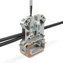 Phoenix Contact UK3 N Series Feed Through Terminal Block Grey, 0.2mm² to 4mm², 32A, 800V, 1-Level Screw Termination 3001501