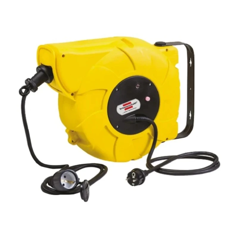 brennenstuhl 16 m 1 Socket Type F German Schuko Hose Reel Cable Reel 230V 16A IP44 1241000300