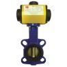 RS PRO Pneumatic Actuated Butterfly Valve Wafer Type 16 bar Maximum Operating Pressure 799-8803