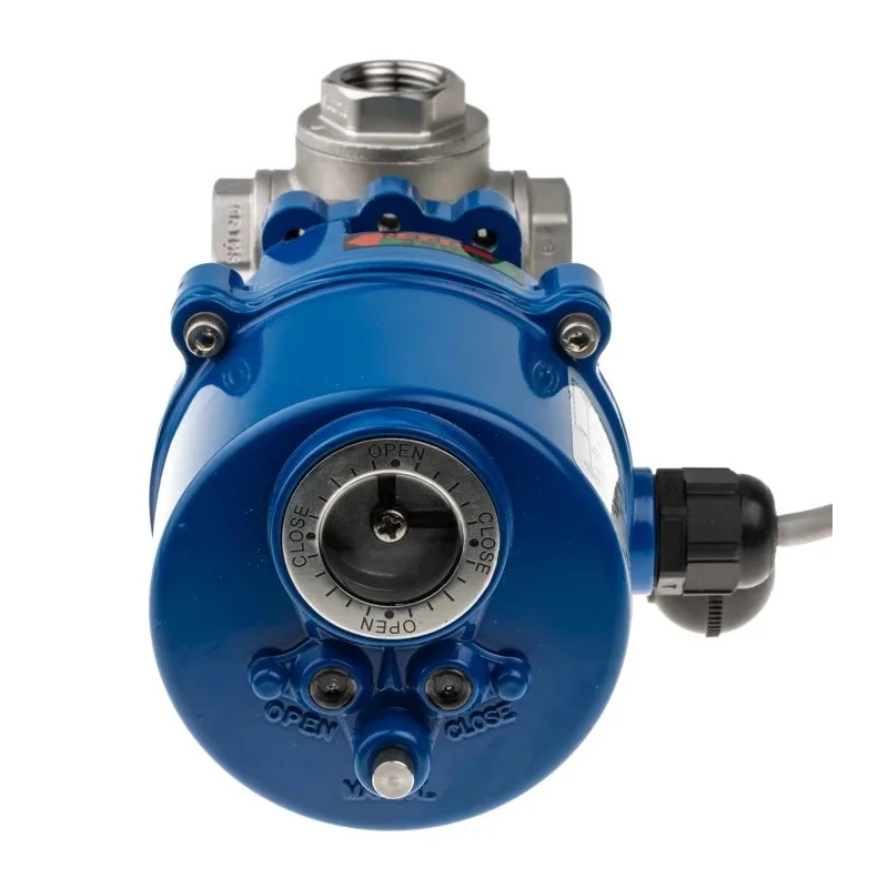 RS PRO Stainless Steel 3 Port Motorised Valve 1/2 in Pipe Size 1000 psi 799-8834