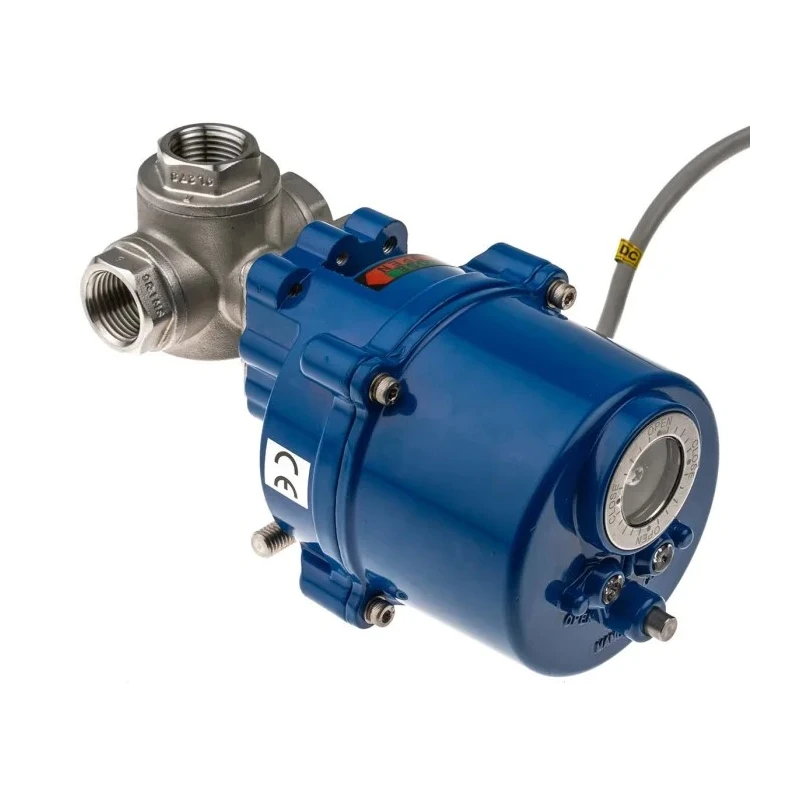 RS PRO Stainless Steel 3 Port Motorised Valve 1/2 in Pipe Size 1000 psi 799-8834