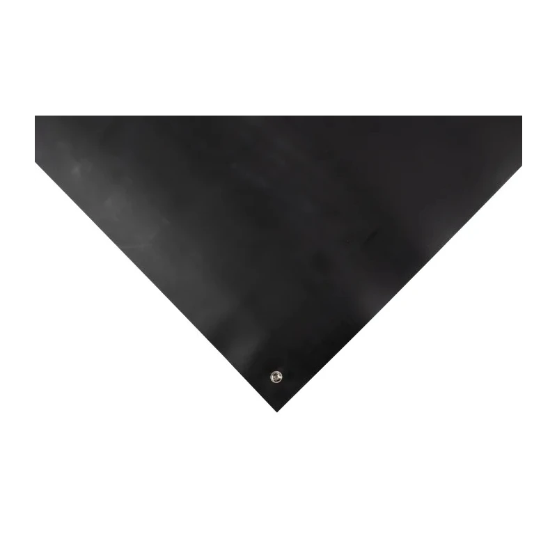 RS PRO Black ESD-Safe Bench and Floor Mat Neoprene 1.2 m x 600 mm x 2 mm 787-3136