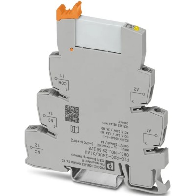 Phoenix Contact Interface Relay Chassis, 24V AC/DC Coil, SPDT Contact Configuration, 11mA Coil Current, Model 2966278