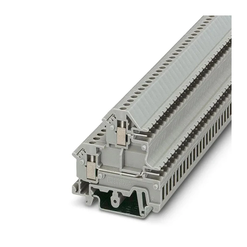 Phoenix Contact Double Level Terminal Block Grey UKK 3-MSTB-5.08 Series 250V 12A Screw Termination Fused 2770888