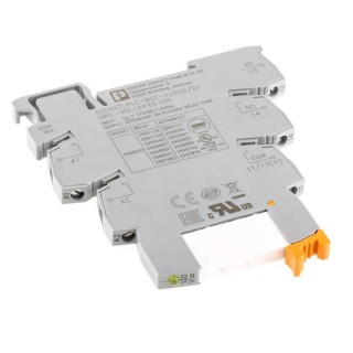 Phoenix Contact Electromechanical Interface Relay PLC-RSC-120UC/21 Series, Chassis Mount, 120V AC Coil, SPDT, 3.5mA 2966197