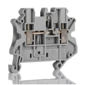 Phoenix Contact UT 4-DIO/L-R Series Component Terminal Block Grey, 4mm², 1-Level, Screw Termination, 800V, 500mA 3046210
