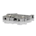 Phoenix Contact UT 4-DIO/L-R Series Component Terminal Block Grey, 4mm², 1-Level, Screw Termination, 800V, 500mA 3046210