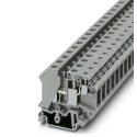 Phoenix Contact UK 10-PLUS Series Grey Feed Through Terminal Block 0.5mm² to 10mm², 2-Level Screw Termination 3001381