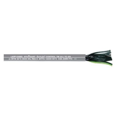 Lapp OLFLEX CONTROL TM Control Cable 7 Cores 18 AWG Unscreened Grey PVC Sheath 50 m 281807