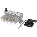 Craig & Derricott 4-Pole Panel Mount Isolator Switch 3 Phase 100A 37 kW IP65 SD01004B