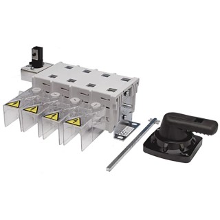 Craig & Derricott 4-Pole Panel Mount Isolator Switch 3 Phase 100A 37 kW IP65 SD01004B