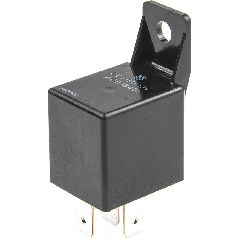 Panasonic Automotive Relay 12V DC Coil Voltage 1.4W Coil Power 40A Switching Current SPDT PCB Mount CB1-R-M-12V