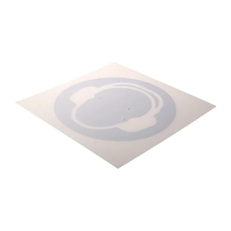 RS PRO Plastic Mandatory Sign Ear Protection Sign 200mm x 200mm ISO 7010 813-4580