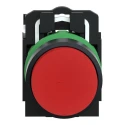 Schneider Electric Harmony XB5 Series Push Button Switch Spring Return Panel Mount 22 mm Cutout SPST Red LED 600 V XB5AL42