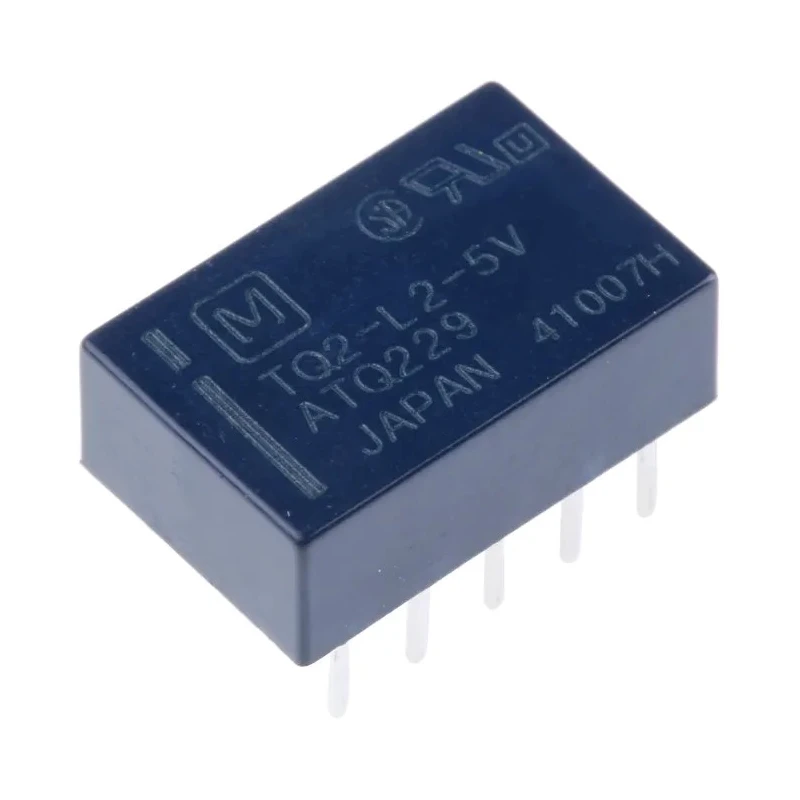Panasonic PCB Signal Relay 5V DC Coil 1A Switching Current DPDT Contact Configuration TQ2-L2-5V