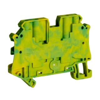 Phoenix Contact UT 2.5 Clipline Series Earth Terminal Block Green Yellow 2.5mm² 1-Level Screw Termination 3044568