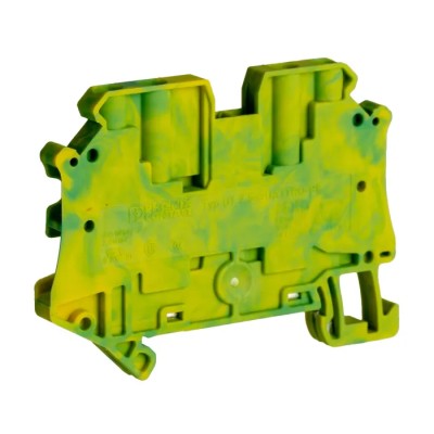 Phoenix Contact UT 2.5 Clipline Series Earth Terminal Block Green Yellow 2.5mm² 1-Level Screw Termination 3044568