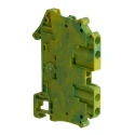 Phoenix Contact UT 2.5 Clipline Series Earth Terminal Block Green Yellow 2.5mm² 1-Level Screw Termination 3044568