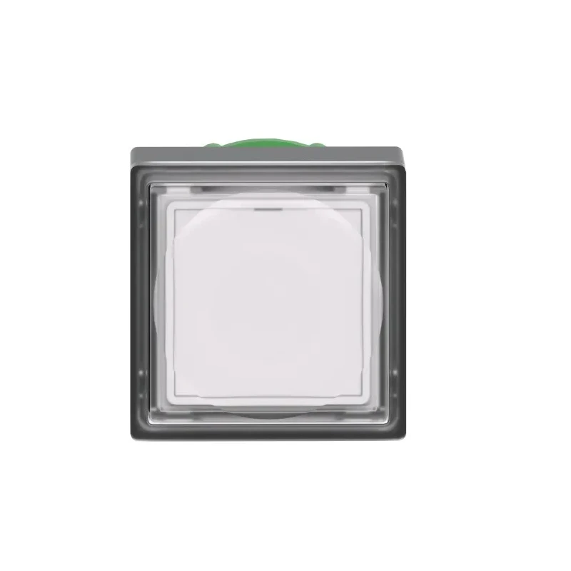 Schneider Electric Harmony XB5 Series White Momentary Square Push Button Head 22 mm Cutout IP66 ZB5CW313
