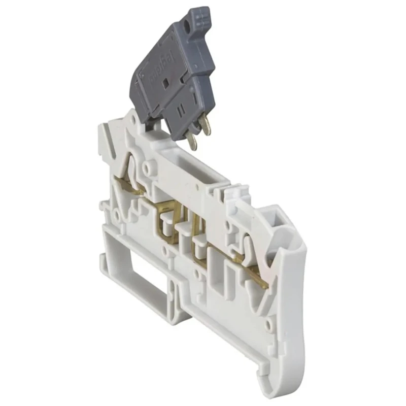 Legrand 372 Series Feed Through Terminal Block Grey 2.5mm² 5-Level Spring Clamp 0 372 83