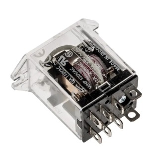 Omron Flange Power Relay 240V AC Coil, 10A Switching Current, DPDT Contact Configuration LY2F 220/240VAC