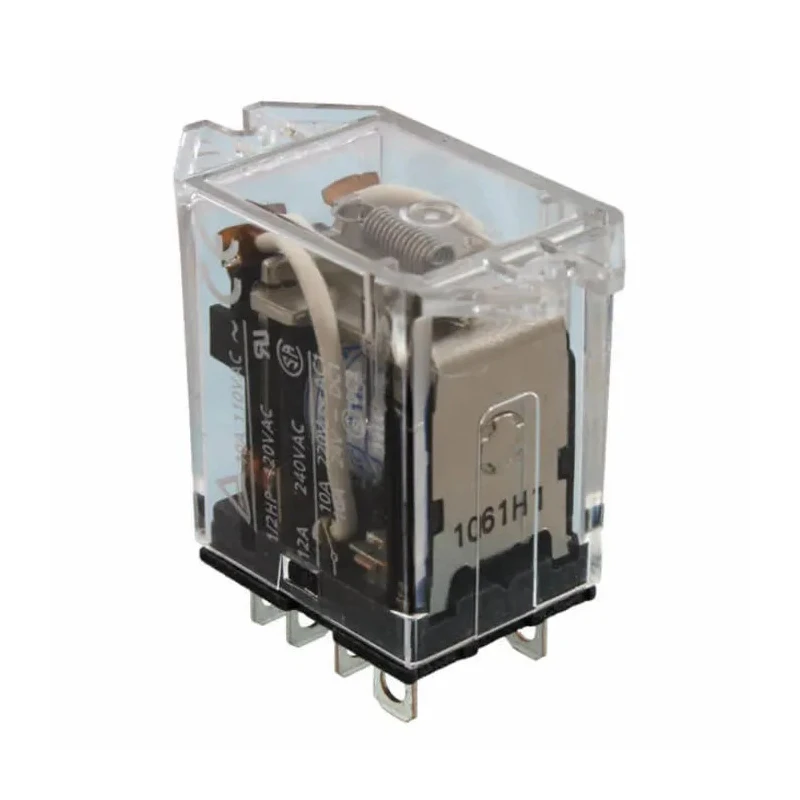 Omron Flange Power Relay 240V AC Coil, 10A Switching Current, DPDT Contact Configuration LY2F 220/240VAC