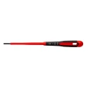 Bahco Slotted Screwdriver 100 mm Blade VDE 1000V Approved Insulated Bi-Material Handle BE-8220S