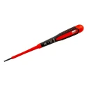 Bahco Slotted Screwdriver 100 mm Blade VDE 1000V Approved Insulated Bi-Material Handle BE-8220S