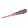 Bahco Standard Screwdriver PH1 Tip 80 mm Alloy Steel Blade Bi-Material Handle VDE/1000V Approved 202mm Overall BE-8610S