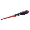 Bahco Standard Screwdriver PH1 Tip 80 mm Alloy Steel Blade Bi-Material Handle VDE/1000V Approved 202mm Overall BE-8610S